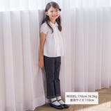 コットンシャンブレー襟付きパフスリーブブラウス(100~140cm) | Tartine et Chocolat | 詳細画像2 