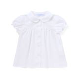 コットンシャンブレー襟付きパフスリーブブラウス(100~140cm) | Tartine et Chocolat | 詳細画像4 