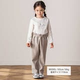 星空お月さまプリント刺しゅう長袖トレーナー(90~140cm) | Tartine et Chocolat | 詳細画像2 