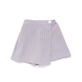 ネイビー系 | 【日本製】シアーサッカーストライプスカートパンツ(90～140cm) | Tartine et Chocolat