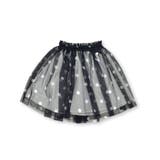 【日本製】ドットチュールニットスカート(100~140cm) | Tartine et Chocolat | 詳細画像5 