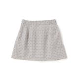 【日本製】【お揃い】チェックフロッキードットスカート(100~140cm) | Tartine et Chocolat | 詳細画像6 