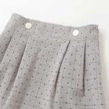 【日本製】【お揃い】チェックフロッキードットスカート(100~140cm) | Tartine et Chocolat | 詳細画像7 