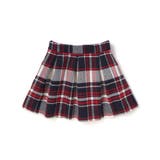【日本製】【お揃い】ウールチェックフロントタックスカート(100~140cm) | Tartine et Chocolat | 詳細画像7 