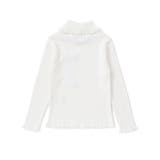 【日本製】ソフトコットンリボンタートルネックセーター(80~140cm) | Tartine et Chocolat | 詳細画像4 