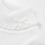 【日本製】ソフトコットンリボンタートルネックセーター(80~140cm) | Tartine et Chocolat | 詳細画像5 