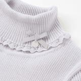 【日本製】ソフトコットンリボンタートルネックセーター(80~140cm) | Tartine et Chocolat | 詳細画像8 