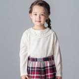 ラインストーン付きボリュームネックセーター(100~140cm) | Tartine et Chocolat | 詳細画像1 