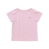 【日本製】【お揃い】リボンラインストーンの半袖Tシャツ(90~140cm) | Tartine et Chocolat | 詳細画像16 