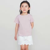 【日本製】【お揃い】リボンラインストーンの半袖Tシャツ(90~140cm) | Tartine et Chocolat | 詳細画像5 