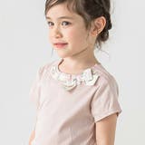 【お揃い】リバティリボン半袖Tシャツ(100~140cm) | Tartine et Chocolat | 詳細画像3 