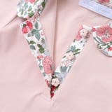 【日本製】【お揃い】リバティビエラ(DaisyMorisia)×花ボタン長袖Tシ… | Tartine et Chocolat | 詳細画像14 