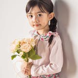 【日本製】【お揃い】リバティビエラ(DaisyMorisia)×花ボタン長袖Tシ… | Tartine et Chocolat | 詳細画像6 