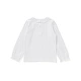コンパクトコットン襟レース長袖Tシャツ(90~140cm) | Tartine et Chocolat | 詳細画像5