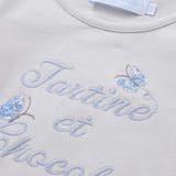 リバティ(leontyne dream)プリントタナローン蝶々アップリケロゴ長袖… | Tartine et Chocolat | 詳細画像7 