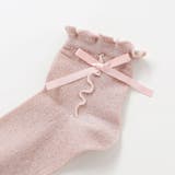 【日本製】ラメリボンソックス(13~21cm) | Tartine et Chocolat | 詳細画像2