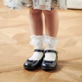 【日本製】フリル付きシルケットソックス(13~21cm) | Tartine et Chocolat | 詳細画像3 