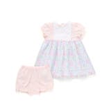 オーガンジー花柄プリントワンピース(70~90cm) | fillot de bébé réduction | 詳細画像9