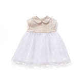 【日本製】シャンタンチュールスカートドレス(70~90cm) | fillot de bébé réduction | 詳細画像6 