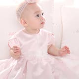 【日本製】サテンチュールモチーフドレス(70~90cm) | fillot de bébé réduction | 詳細画像3