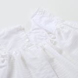【日本製】ボーダーサテンオーガンジーエプロン(50~75cm) | fillot de bébé réduction | 詳細画像10 