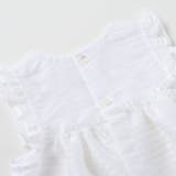 【日本製】ボーダーサテンオーガンジーエプロン(50~75cm) | fillot de bébé réduction | 詳細画像8 