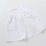 【日本製】ボーダーサテンオーガンジーエプロン(50~75cm) | fillot de bébé réduction | 詳細画像9 