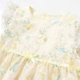 【お揃い】オーガンジー花柄プリントワンピース＆スムースブルマセット(70~90c… | fillot de bébé réduction | 詳細画像10 