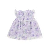 【お揃い】オーガンジー花柄プリントワンピース＆スムースブルマセット(70~90c… | fillot de bébé réduction | 詳細画像13 