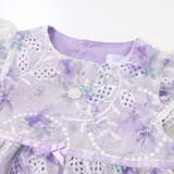 【お揃い】オーガンジー花柄プリントワンピース＆スムースブルマセット(70~90c… | fillot de bébé réduction | 詳細画像15 