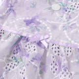 【お揃い】オーガンジー花柄プリントワンピース＆スムースブルマセット(70~90c… | fillot de bébé réduction | 詳細画像16 