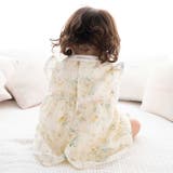 【お揃い】オーガンジー花柄プリントワンピース＆スムースブルマセット(70~90c… | fillot de bébé réduction | 詳細画像4 