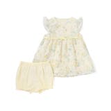 【お揃い】オーガンジー花柄プリントワンピース＆スムースブルマセット(70~90c… | fillot de bébé réduction | 詳細画像7 