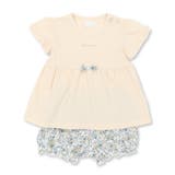 天竺Tシャツ＆花プリントブルマセット(70~90cm) | fillot de bébé réduction | 詳細画像16 