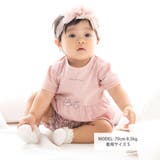 天竺Tシャツ＆花プリントブルマセット(70~90cm) | fillot de bébé réduction | 詳細画像2 