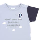 天竺Tシャツ&チェックパンツセット(70~90cm) | fillot de bébé réduction | 詳細画像8 