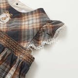 【お揃い/オーガニック】チェックチュニック＆ブルマセット(70~90cm) | fillot de bébé réduction | 詳細画像10 