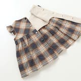 【お揃い/オーガニック】チェックチュニック＆ブルマセット(70~90cm) | fillot de bébé réduction | 詳細画像13 