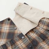 【お揃い/オーガニック】チェックチュニック＆ブルマセット(70~90cm) | fillot de bébé réduction | 詳細画像14 