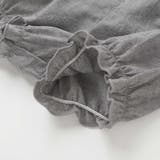 【お揃い/オーガニック】チェックチュニック＆ブルマセット(70~90cm) | fillot de bébé réduction | 詳細画像20 