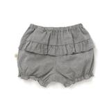 【お揃い/オーガニック】チェックチュニック＆ブルマセット(70~90cm) | fillot de bébé réduction | 詳細画像7 