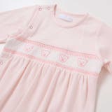 【日本製】スモッキングカバーオール&ベスト&スタイセット(70~80cm) | fillot de bébé réduction | 詳細画像12