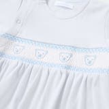 【日本製】スモッキングカバーオール&ベスト&スタイセット(70~80cm) | fillot de bébé réduction | 詳細画像28