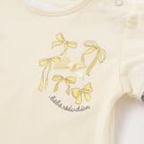 天竺半袖Tシャツ＆花柄プリントブルマセット(70~90cm) | fillot de bébé réduction | 詳細画像15 