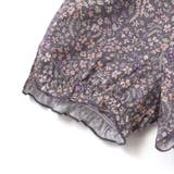 天竺半袖Tシャツ＆花柄プリントブルマセット(70~90cm) | fillot de bébé réduction | 詳細画像22 
