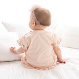 天竺半袖Tシャツ＆花柄プリントブルマセット(70~90cm) | fillot de bébé réduction | 詳細画像4 