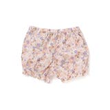 天竺半袖Tシャツ＆花柄プリントブルマセット(70~90cm) | fillot de bébé réduction | 詳細画像7 