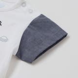 天竺半袖Tシャツ&ダンガリーパンツセット(70~90cm) | fillot de bébé réduction | 詳細画像14 