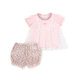 【お揃い】チュニック半袖Tシャツ＆リバティプリント花柄ブルマセット(70~90c… | fillot de bébé réduction | 詳細画像6 