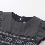 無地スモッキングジャンパースカート(70~90cm) | fillot de bébé réduction | 詳細画像10 